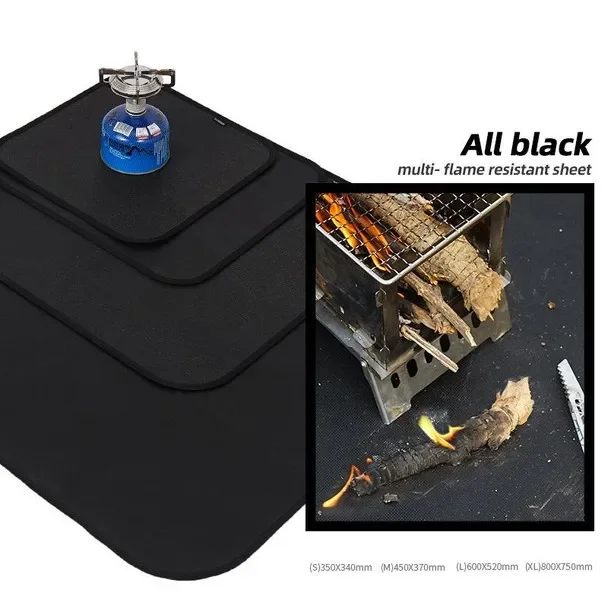 Fire Blanket Kitchen - Outdoor Camping Silicone Fireproof Cloth Picnic
