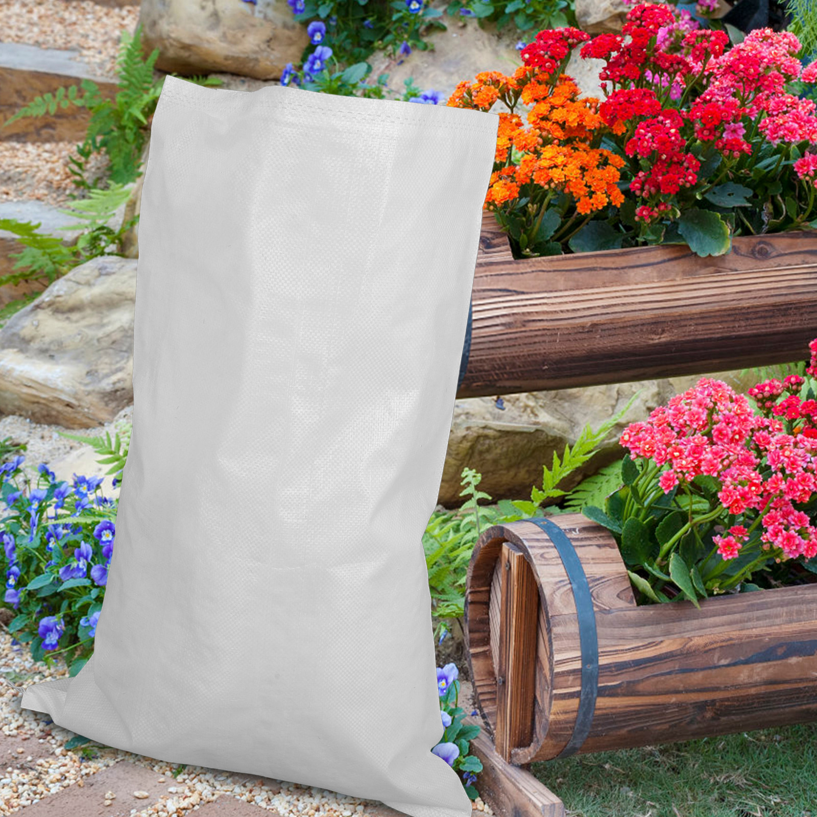 20Pcs Versatile Thick PP Sand  - Flood Barrier Bag 评论和价格