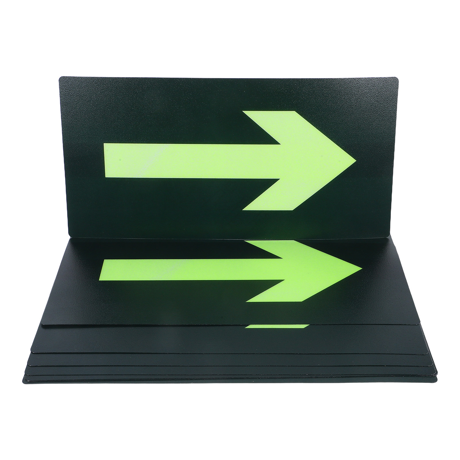 8Pcs Luminous Waterproof Arrow - Emergency Exit Sign 评论和价格