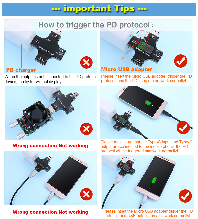 8.0A USB Tester DC Type-C PD D - Co Detector Plug 评论和价格