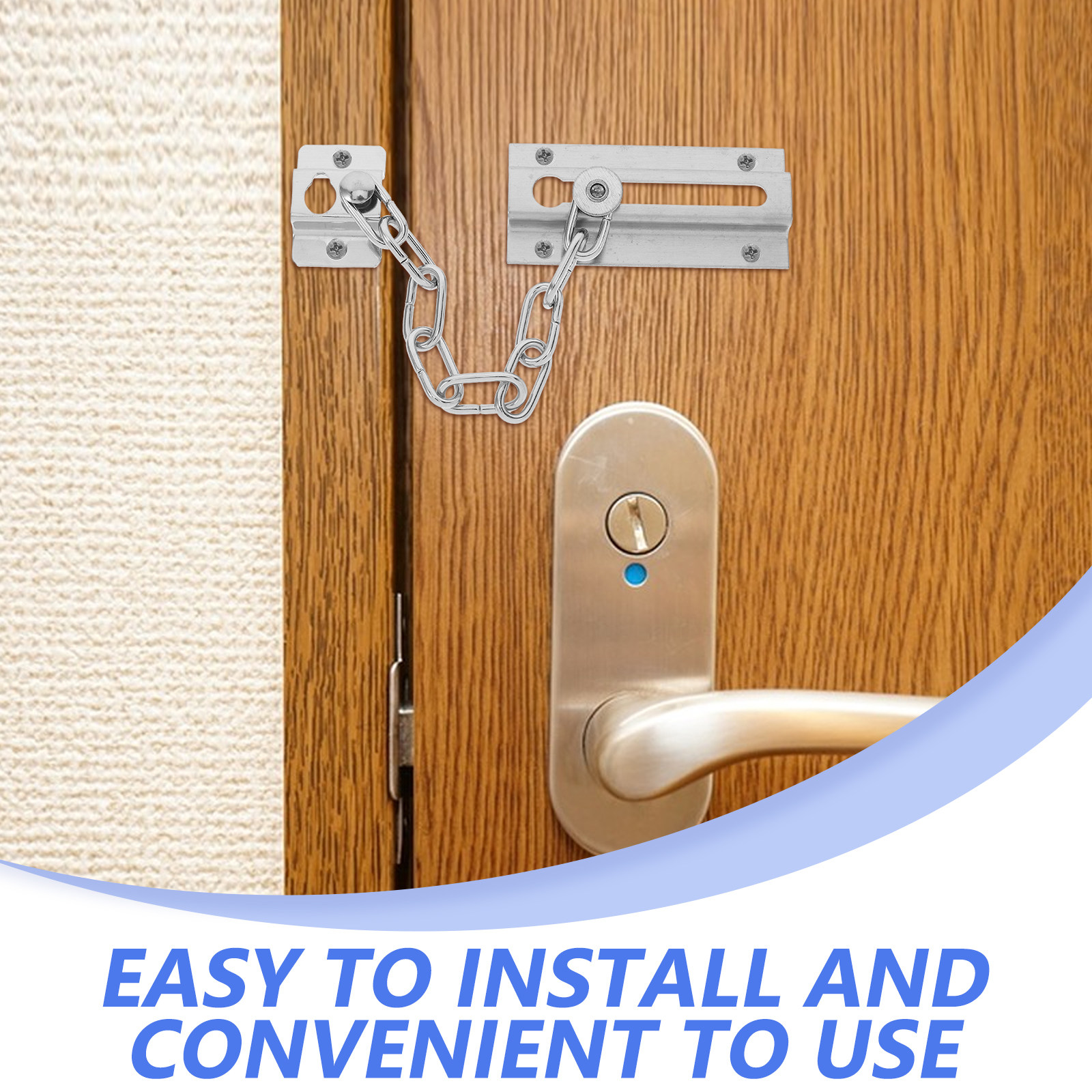 Chain Lock Door Stopper Anti T - Security Chain Door 评论和价格