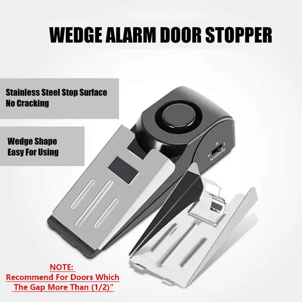 Upgraded Door Stopper Alarm Po - Door Stop Alarm 评论和价格