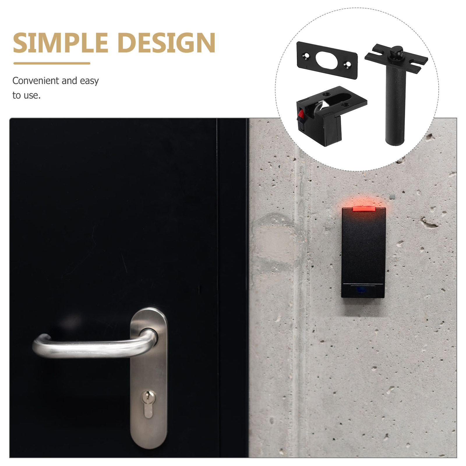 1Set Security Concealed Door C - Security Chain Door 评论和价格