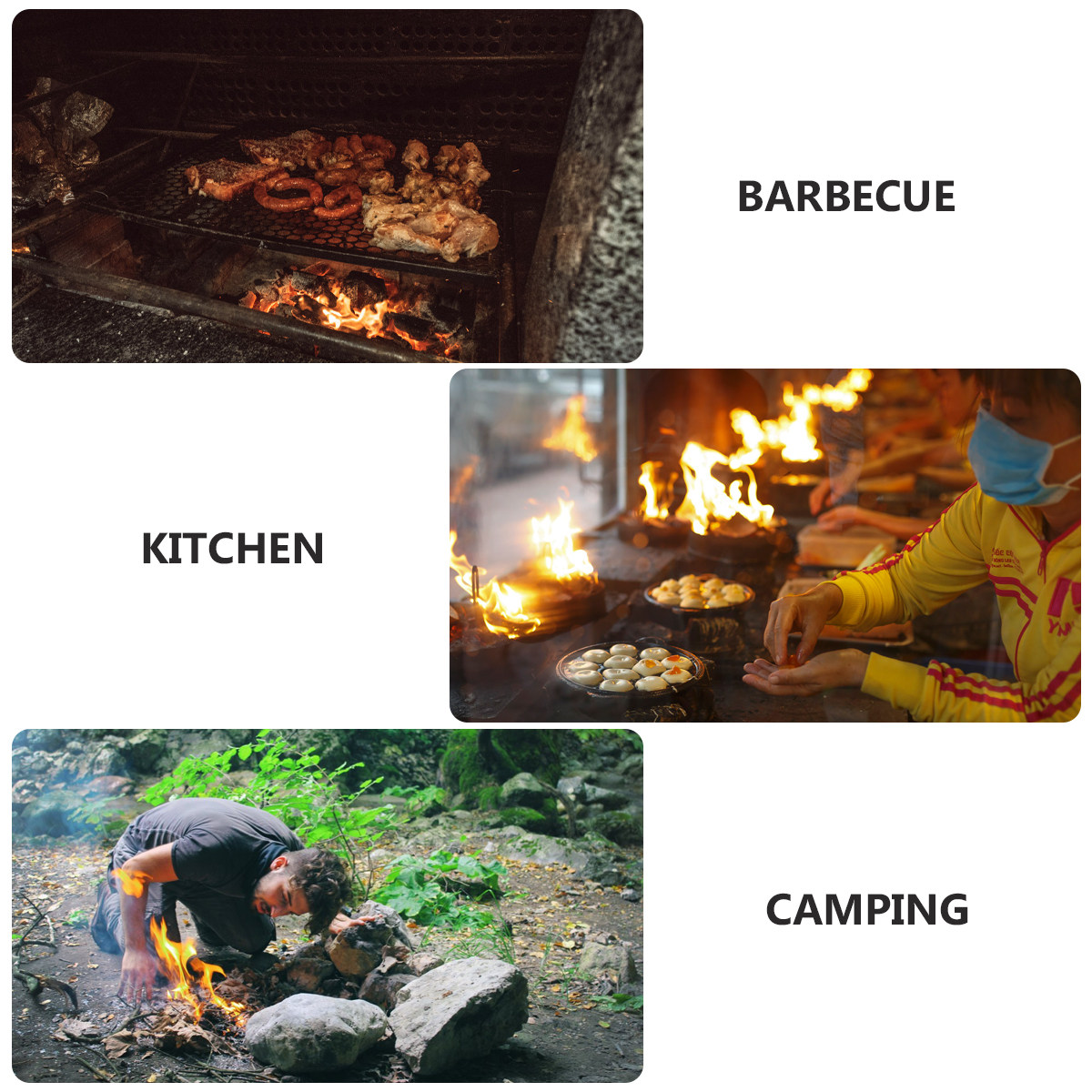 1Pcs Fire Retardant Fabric Fir - Fire Blanket Kitchen 评论和价格