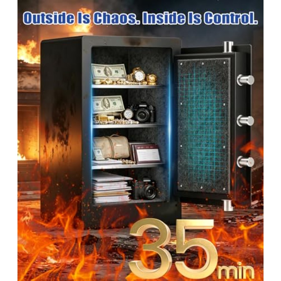 Heavy Duty Fireproof Safe for  - Fire Safe Document 评论和价格