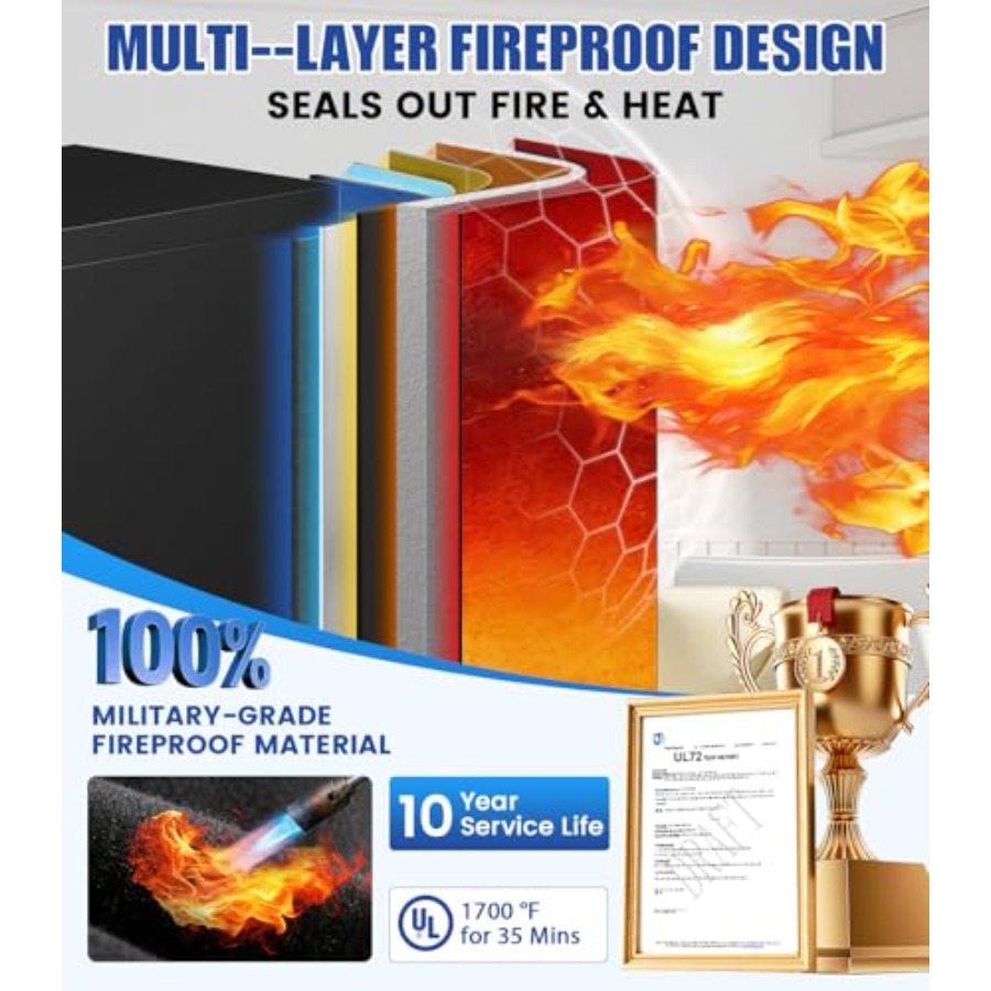 Heavy Duty Fireproof Safe for  - Fire Safe Document 评论和价格