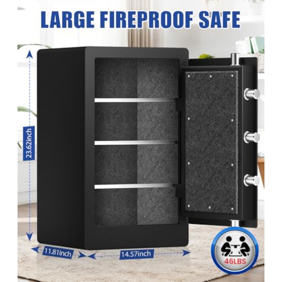 Heavy Duty Fireproof Safe for  - Fire Safe Document 评论和价格