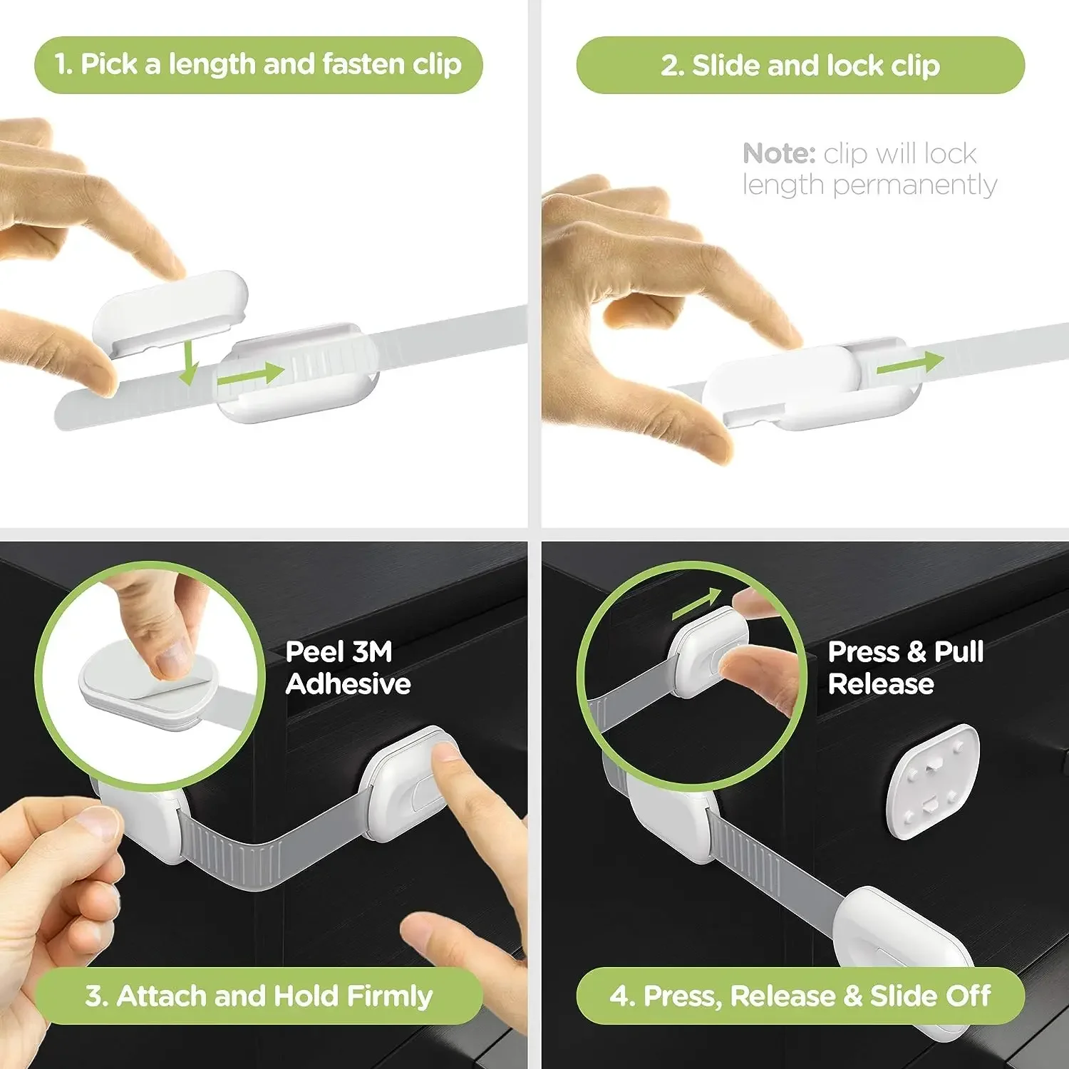 Multi-functional Safety Locks  - Medicine Cabinet Lock 评论和价格