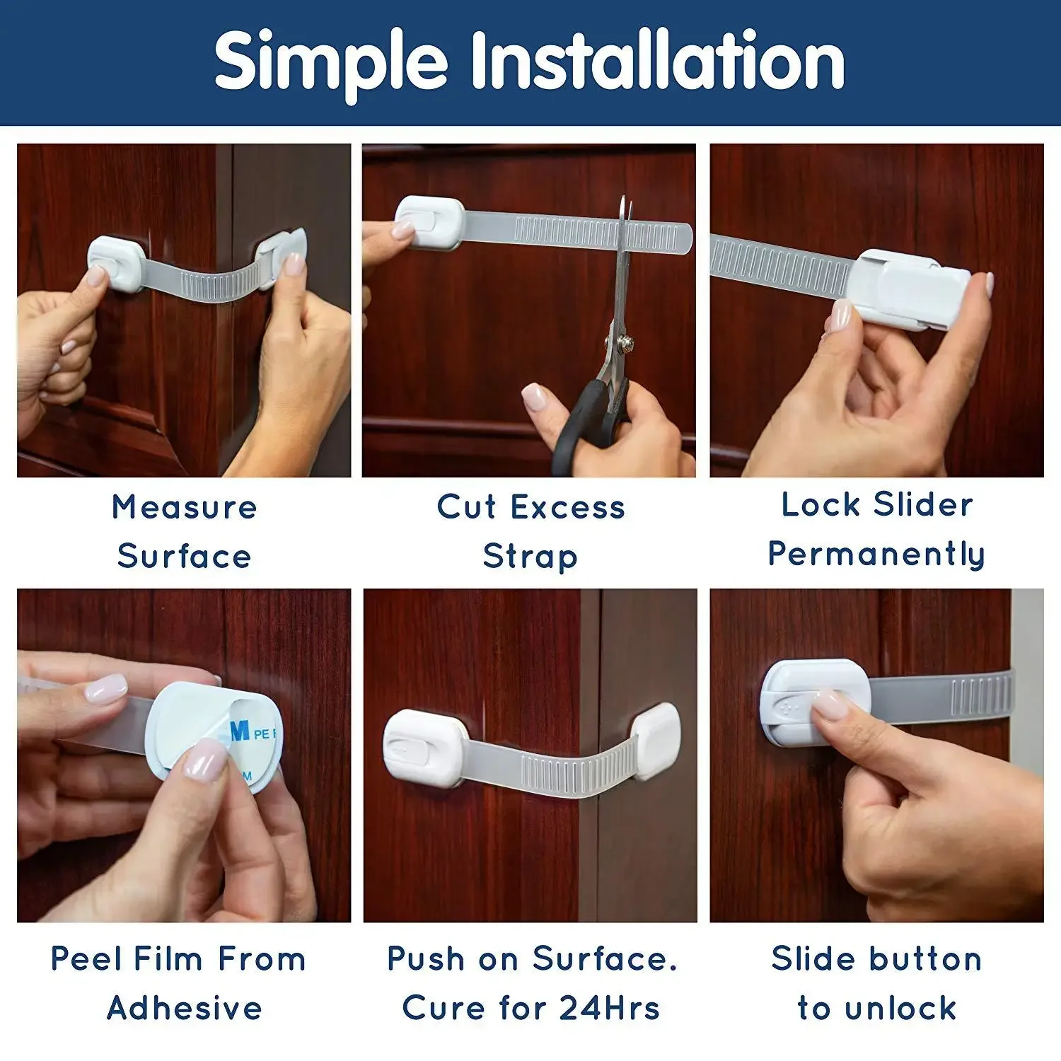 Multi-functional Safety Locks  - Medicine Cabinet Lock 评论和价格