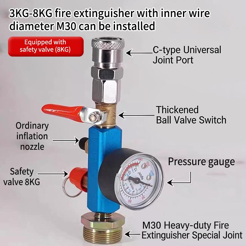 Small Air Tank Pressure Adapte - Fire Extinguisher Small 评论和价格